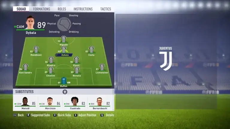 FIFA 18 Best Formations