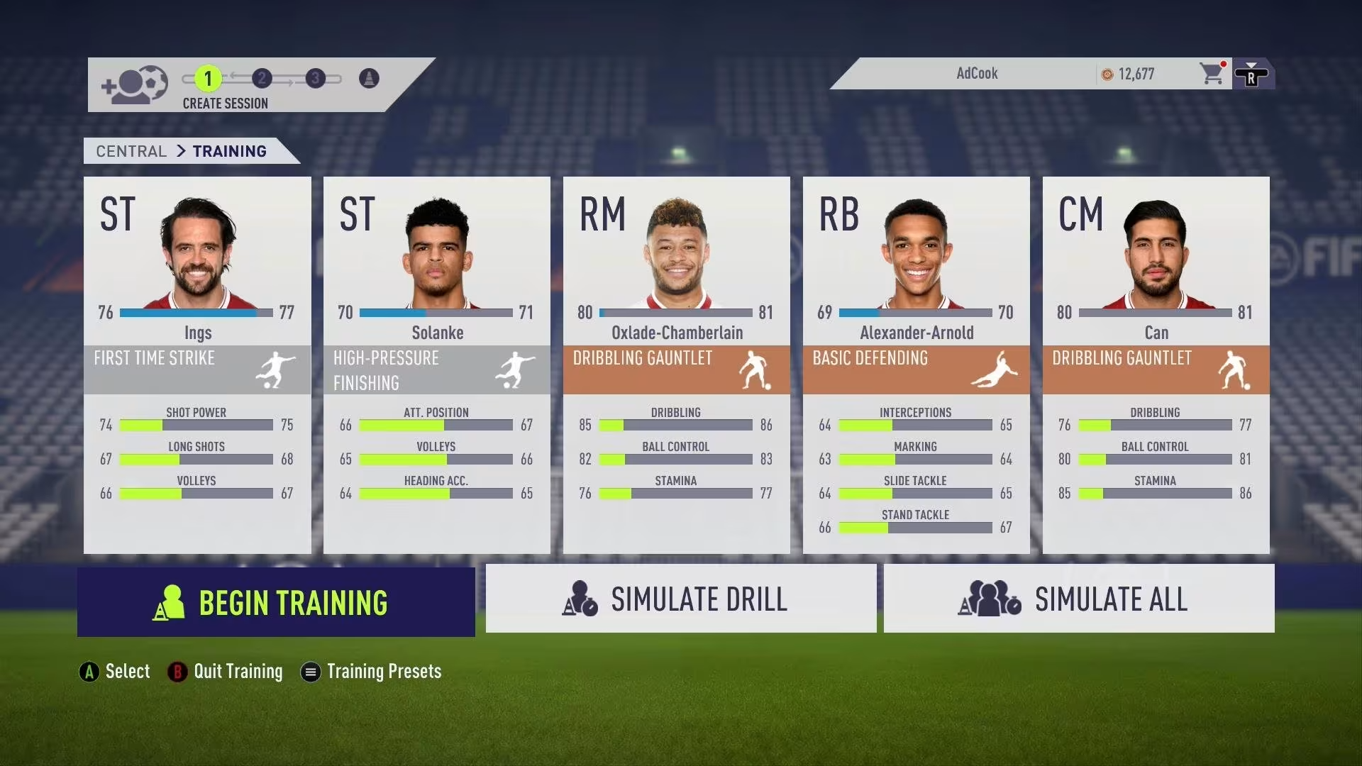 FIFA 18 Career Mode